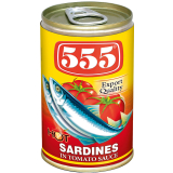 555 sardines( hot)
