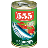555 Sardines in Tomato Sauce 155g