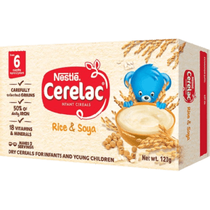 CERELAC RICE & SOYA 120g