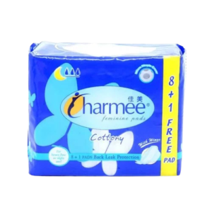Charmee Back Leak Protection with Wings - Pack of 8