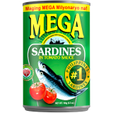 MEGA SARDINES TOMATO SAUCE 155G
