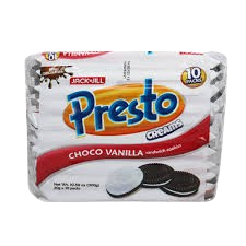 Presto Creams Choco Vanilla 30g - Pack