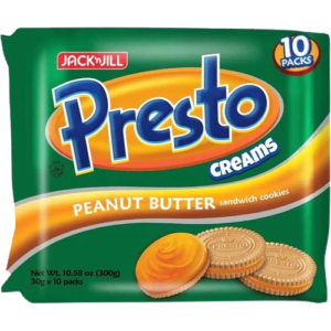 Presto Creams Peanut Butter - Pack  of 10
