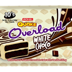Quake overload white choco 30gx10s