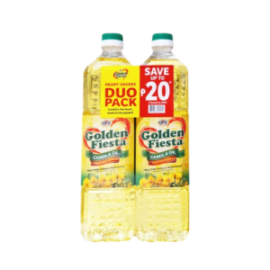 UFC Golden Fiesta Canola Oil 1L x 2's