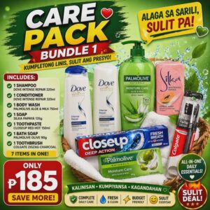 CARE PACK BUNDLE 1 Now: ₱185