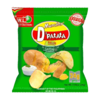 D Patata Natural Potato Chips Sour Cream | 60g