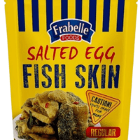 Frabelle Foods Fish Skin Chips Regular Salted Egg | 100g