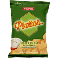 Jack & Jill Piattos Sour Cream and Onion | 85g