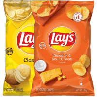 Lay's Regular + Lay's Cheddar and Sour Cream Save P40 | 6.5oz