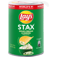 Lays Stax Sour Cream & Onion | 42g