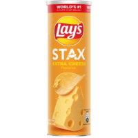 Lays Stax Extra Cheese | 140g