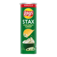 Lays Stax Sour Cream & Onion | 140g