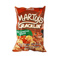 Martys Crackling Vegetable Chicharon Spicy Vinegar | 90g