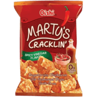 Martys Crackling Vegetable Chicharon Salt Vinegar | 26g