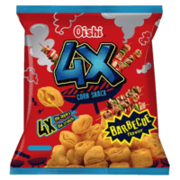 Oishi 4X Barbecue Corn Snack | 24g