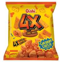Oishi 4X Cheese Corn Snack | 24g