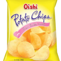 Oishi Natural Potato Chips Plain Salted | 60g
