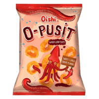 Oishi O Pusit Sweet & Spicy | 80g