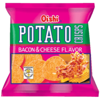 Oishi Potato Crisps Bacon Cheese | 18g