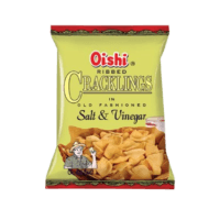 Oishi Ribbed Crackling Salt Vinegar | 90g