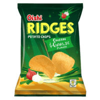 Oishi Ridges Onion and Garlic | 60g