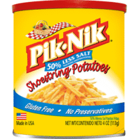 Pik Nik Shoestring Less Salt | 4oz