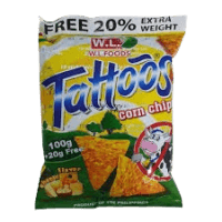 WL Tattoos Corn Chips | 120g