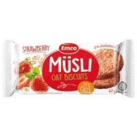Emco Musli Strawberry Oat Cookies | 60g