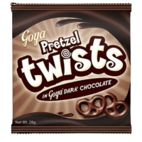 Goya Pretzel Twist Dark Chocolate | 21g