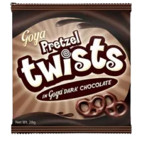 Goya Pretzel Twist Dark Chocolate | 21g