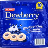 Jack & Jill Dewberry Blueberrie 'N Cream | 33g 10pcs