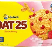 Julies Oat25 Ten Strawberry Cookies | 20g 8pcs
