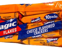 Magic Flakes Crackers Cheese | 28g 10pcs