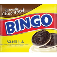 Nissin Bingo Choco Vanilla Sandwich | 28g 10pcs