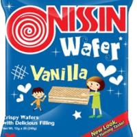 Nissin Vanilla Wafer | 12g 20pcs