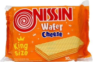 Nissin Wafer Cheese Kingsize | 22g 10pcs