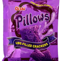 Oishi Pillows Ube Filled Crackers | 38g