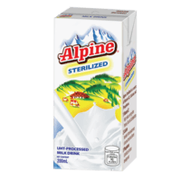 Alpine Sterilized Full Cream Milk Drink 200ML