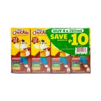Nestle Chuckie Chocolate Milk Drink 250ml x 4's