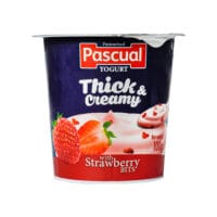 Pascual Pasteurized Yogurt Thick and Creamy With Strawberry Bits 100g