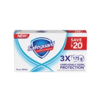 Safeguard Bar White Tripid 175G x 3
